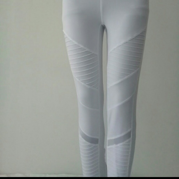 YiTong LEGGINGS Long .white Color. Size S/M. - Picture 7 of 8